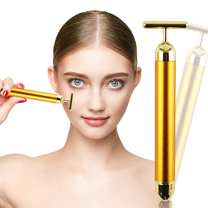 24k Gold Face Lift Bar Roller