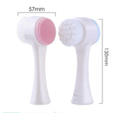 Double Silicone Facial Cleansing Brush